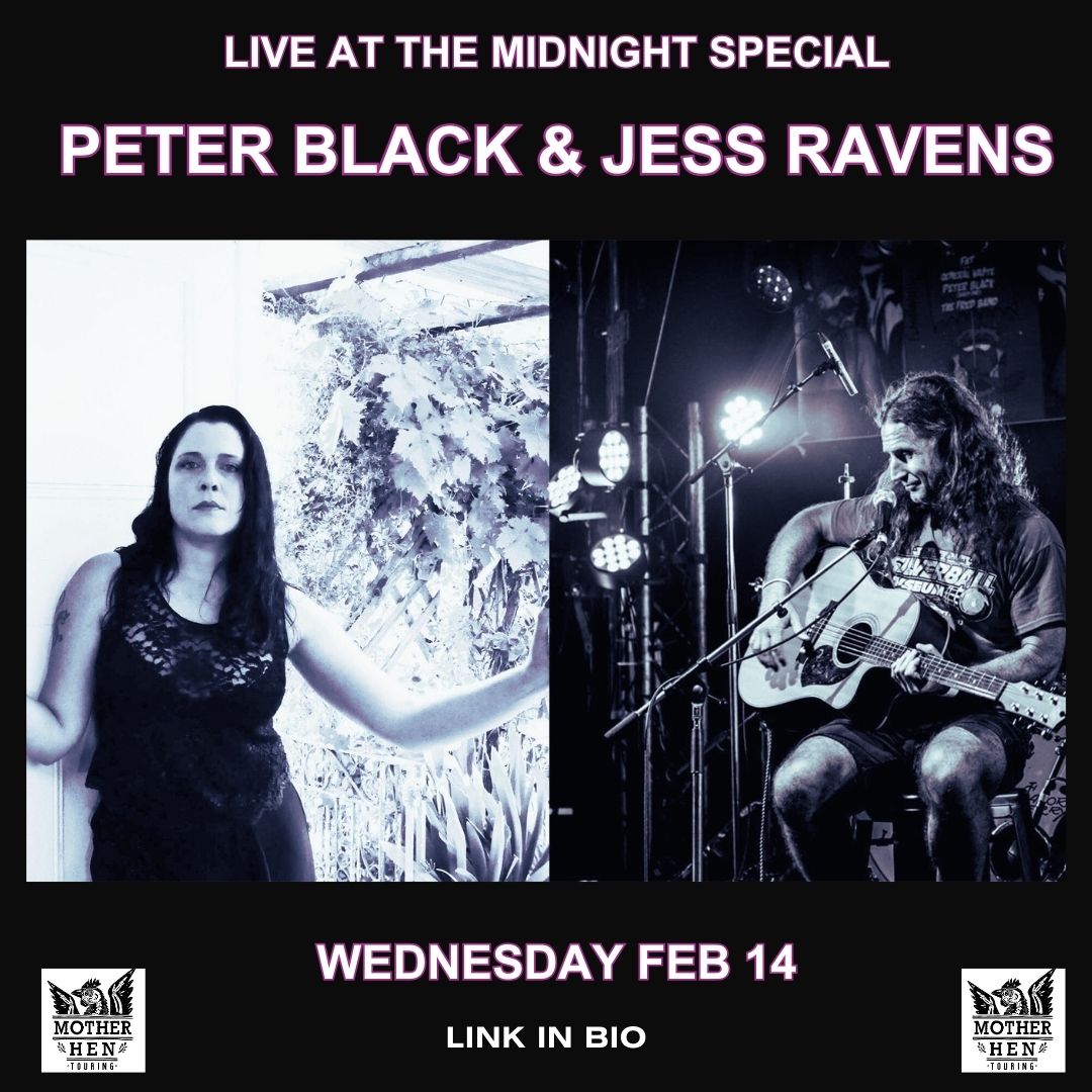 Peter Black (Blackie) and Jess Ravens