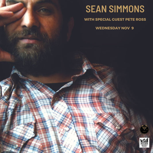 Sean Simmons With Special Guest Pete Ross